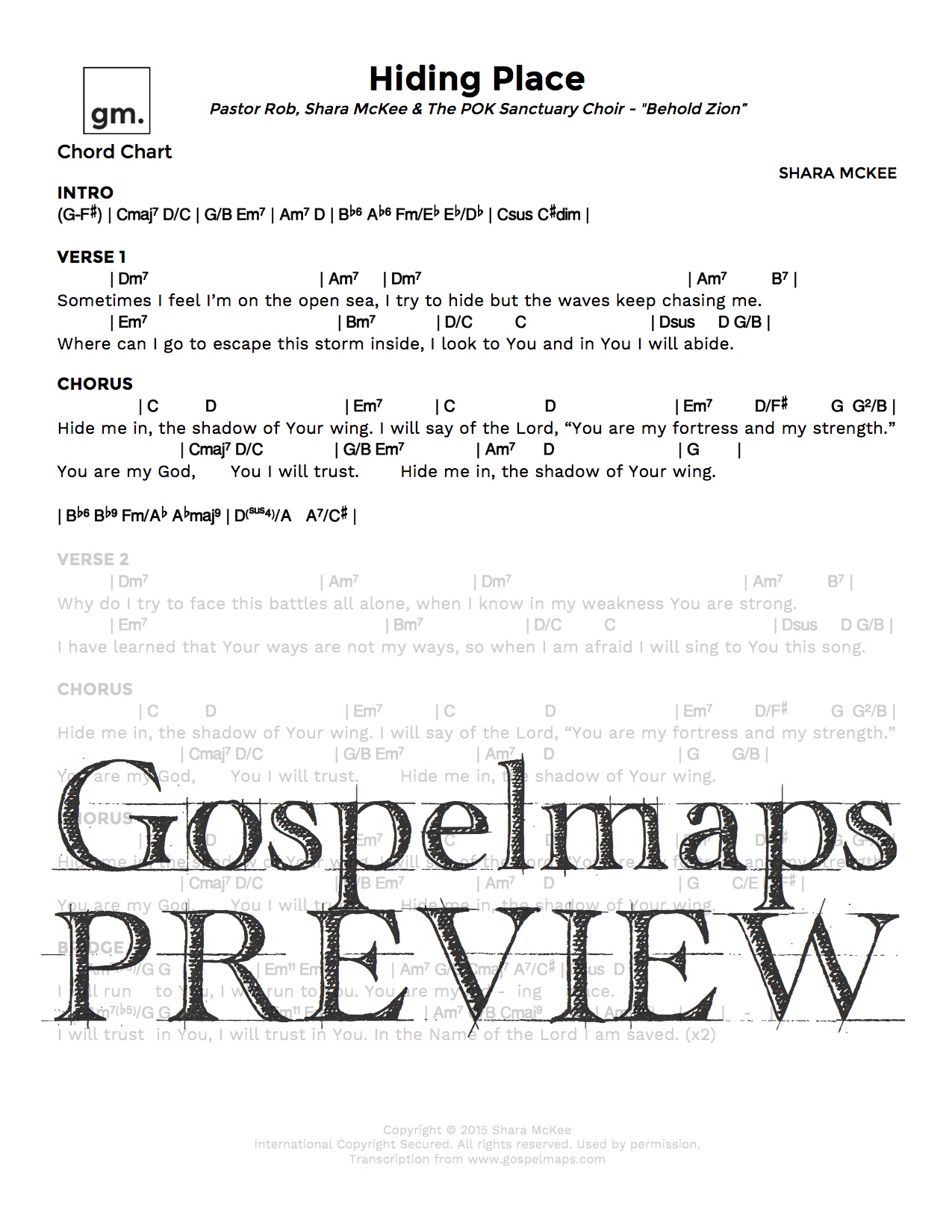 https://www.gospelmaps.com/wp-content/uploads/edd/2016/05/Hiding-Place-Shara-McKee-Chord-Chart-preview.jpg